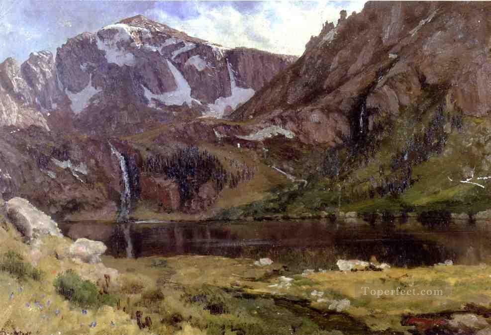 Montaña Lago Albert Bierstadt Pintura al óleo